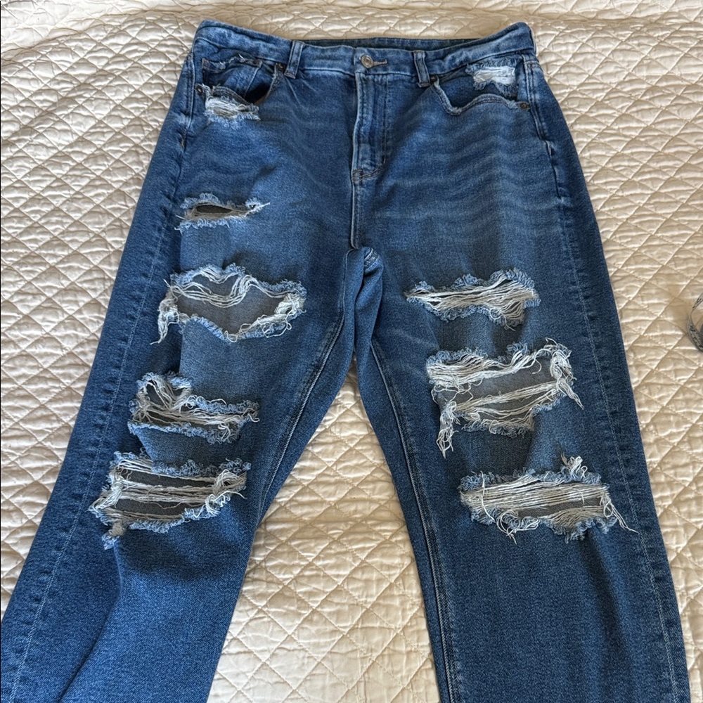 American Eagle 12S Curvy Mom Jeans